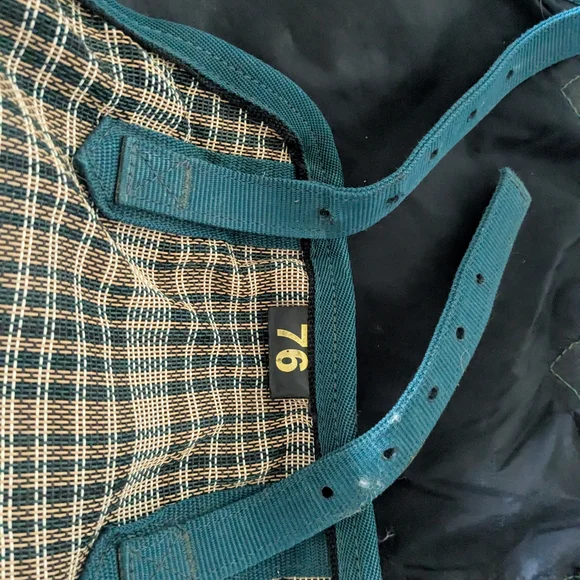 Kensington Horse Fly Sheet Blanket Size 76 - Picture 7 of 9